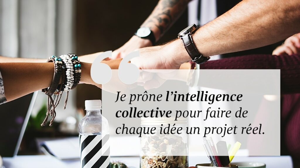 Citation 2 entreprendre Gesec intelligence collective